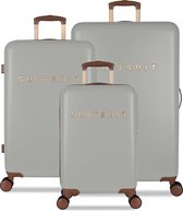 SUITSUIT - Fab Seventies - Limestone - Set de valises (55/66/76 cm)
