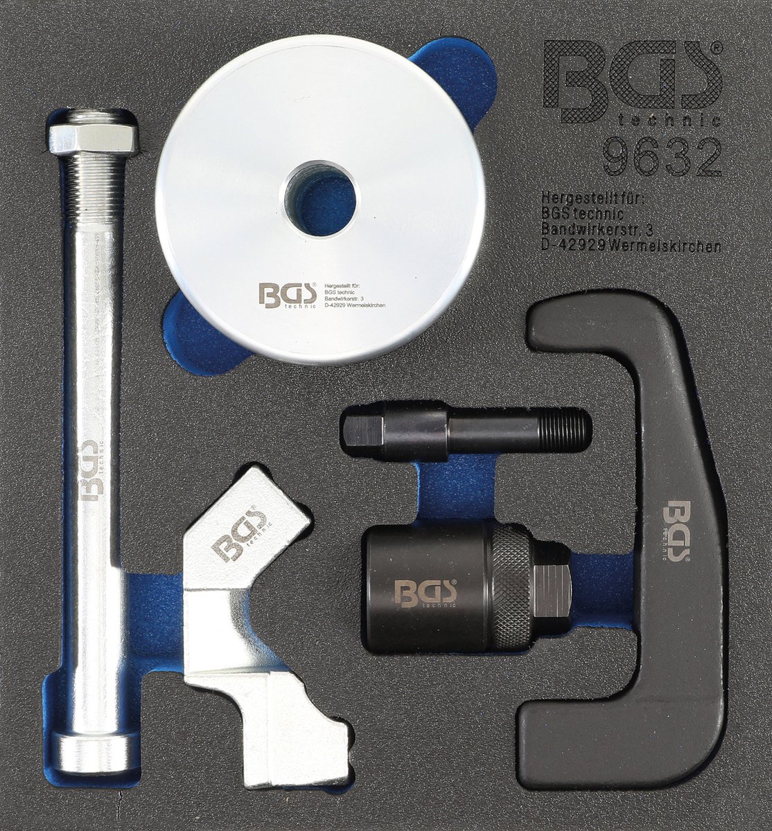 Extracteur D'Injecteurs BGS 8244 Pour Mercedes-Benz CDI - Kit 4 Pièces Pour Moteurs 611, 612, 613