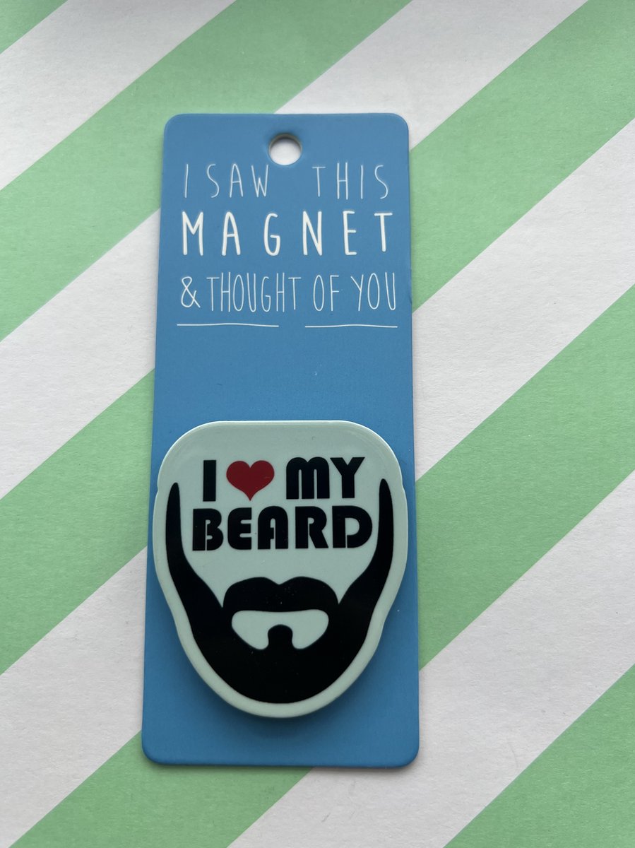 Koelkast magneet - Magnet - I love my beard - MA73