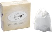 Tossit Theefilters met trekkoord - Zeef - 2 doosjes van 50 stuks dus 100 stuks - biologisch afbreekbaar