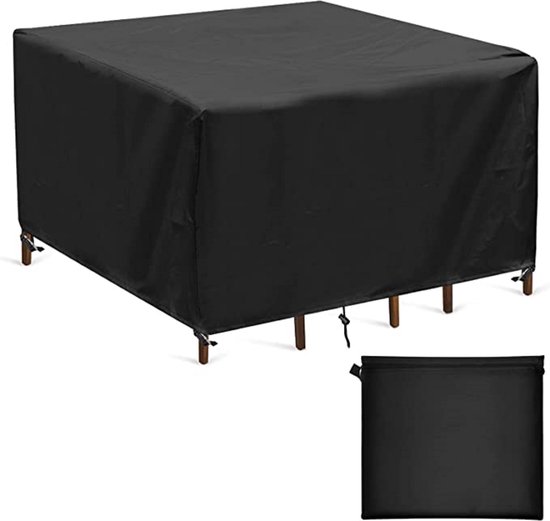 Hoes tuintafel rechthoekig - Tuinmeubelhoezen - Tuintafel afdekzeil - Tuinmeubelhoezen kopen? - .be Tuinmeubelhoes kopen | Topkwaliteit | Beschermhoesshop.nl