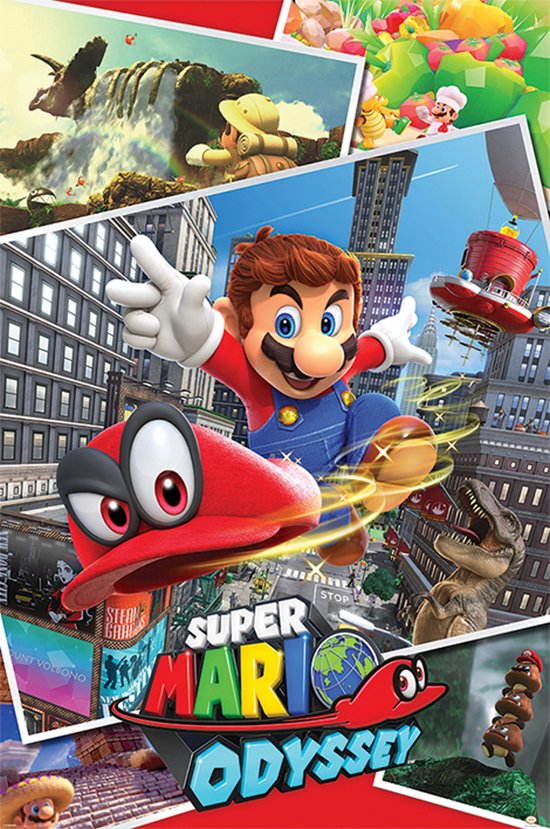 Super Mario Odyssey Maxi Poster