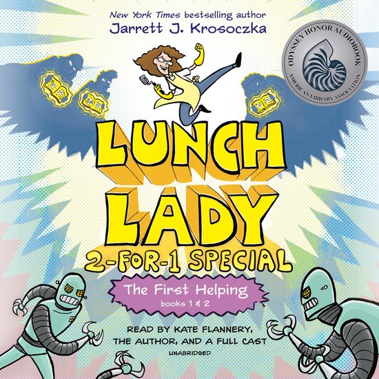 The First Helping (Lunch Lady Books 1 & 2) - cover