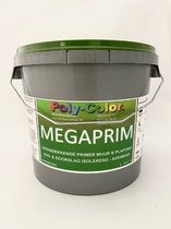 PolyColor Megaprim - Isolerende ademende hoog dekkende primer voor muur en plafond - Inhoud : 5 L Wit - Prijs per stuk