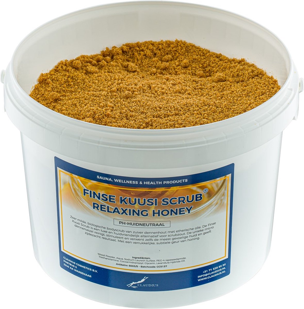 Goedkoopste Kuusi Scrub Relaxing Honey 1 liter - Hydraterende Lichaamsscrub