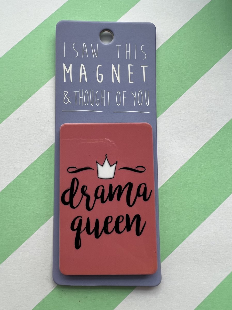 Koelkast magneet - Magnet - Drama queen - MA126