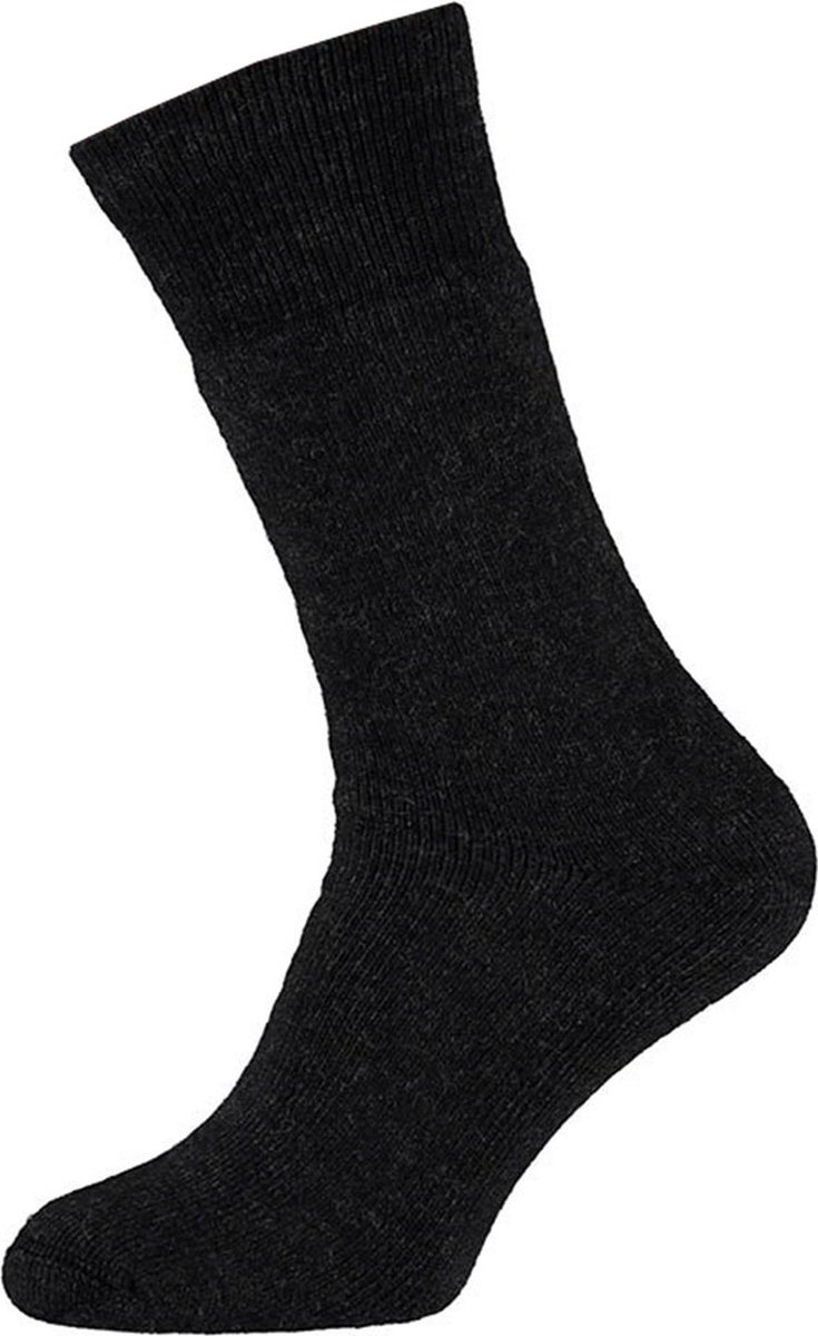 Angro - 2-Pack - Dikke Thermo Werksokken - Merino Wol - Antibacterieel - Isolerend - Heren - antraciet - 39-42 - 13500000