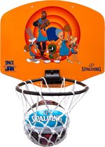 Spalding Mini Basketball Set Space Jam 79006Z, Unisex, Oranje, basketbal achterborden, maat: One size
