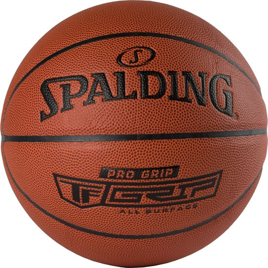 Spalding Pro Grip Ball 76874Z, Unisex, Oranje, basketbal, maat: 7