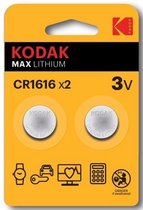 Kodak Max Lithium CR1616 pack de 2