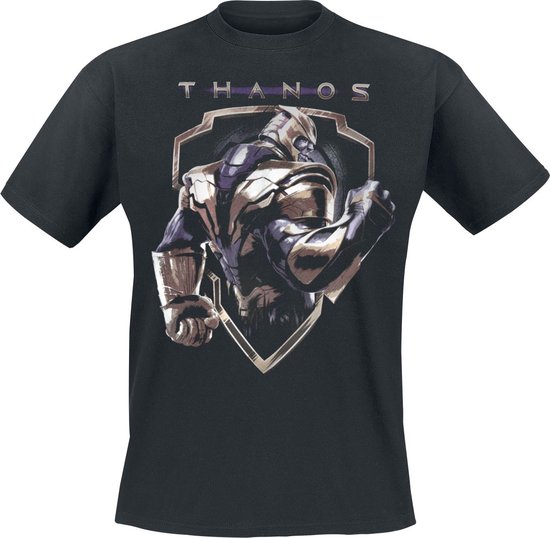 Marvel - Avengers Endgame Thanos Black T-Shirt S