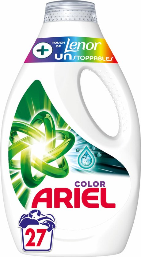 Ariel Color Vloeibaar Wasmiddel+ Lenor Unstoppables 1215 ml