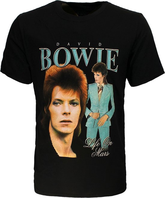 David Bowie Life on Mars T-Shirt - Officiële Merchandise