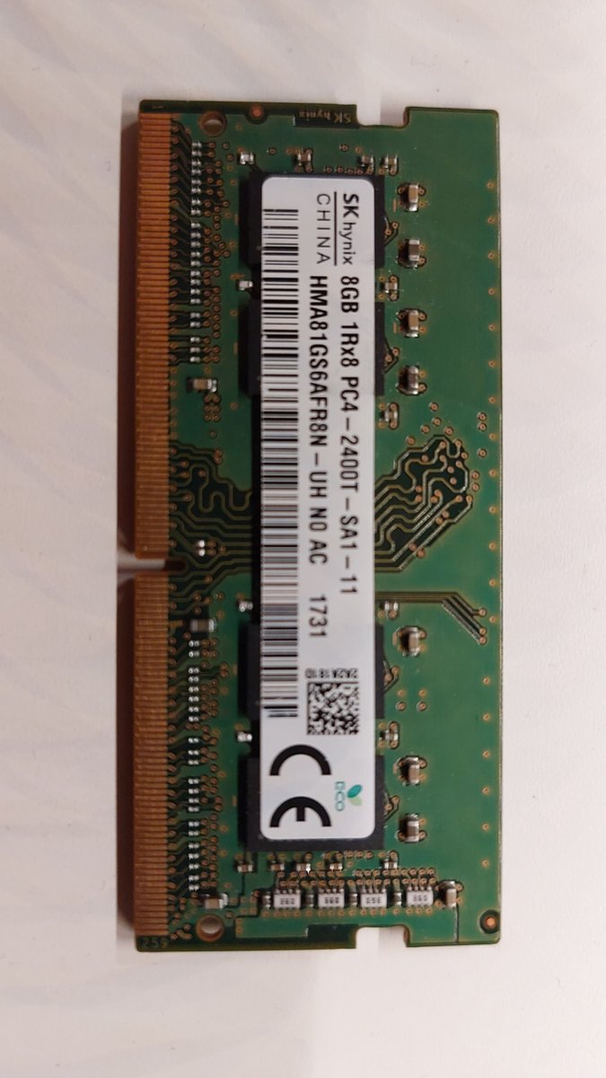 SK HYNIX 8GB 1rx8 pc4 3200aa ua2 11 (La Paire) EUR 40,00   PicClick FR