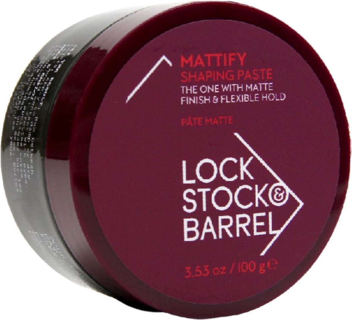 Lock Stock & Barrel Mattify Shaping Paste 100 gr