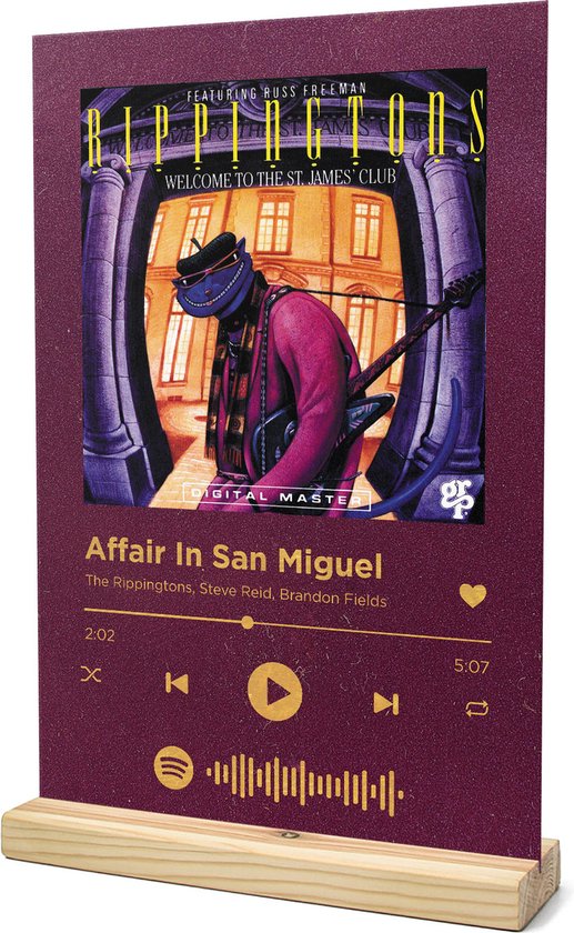 Songr Spotify Muziek Bordje - Affair In San Miguel - The Rippingtons ...