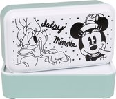 Minnie Mouse et Daisy Disney - 2x Boîte de nourriture fraîche menthe, boîte à pain 18,5x5x5 cm