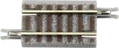 Z Rokuhan rails (met ballastbed) 7297030 Rechte rails 25 mm 4 stuk(s)