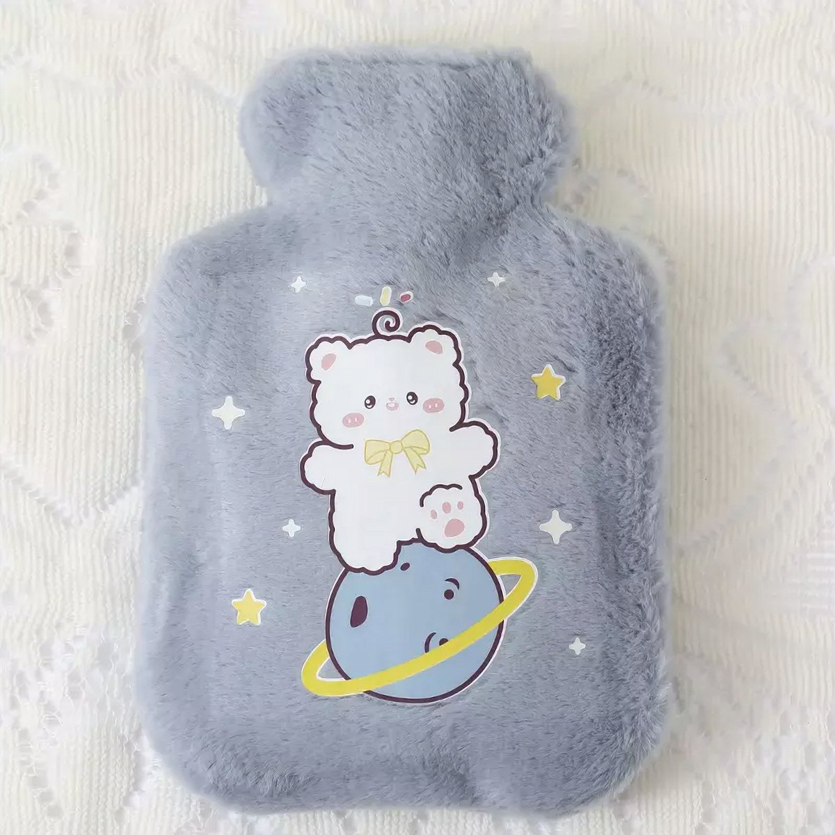 Goedkoopste DAEBAK Koreaanse Mini Waterkruik - Blauw Planeet Beer - 500 ML - Voor op werk - Onderweg - Klein - Koreaans - Beertje - Korean - Kinderkruik