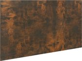 vidaXL - Hoofdbord - 160x1,5x80 - cm - bewerkt - hout - gerookt - eikenkleurig