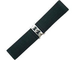 Banned - Vintage Stretch Taille riem - 3XL/4XL - Zwart