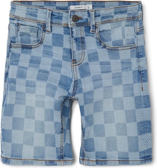 Name it Jongens Jeans Short Ryan Regular Fit Medium Blue - 134