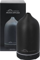 Clouds of Happiness - Aroma Diffuser - Céramique - Zwart - 160 ml