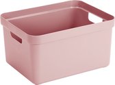 Sunware - Sigma home opbergbox 32L roze - 44,4 x 34,2 x 24,2 cm