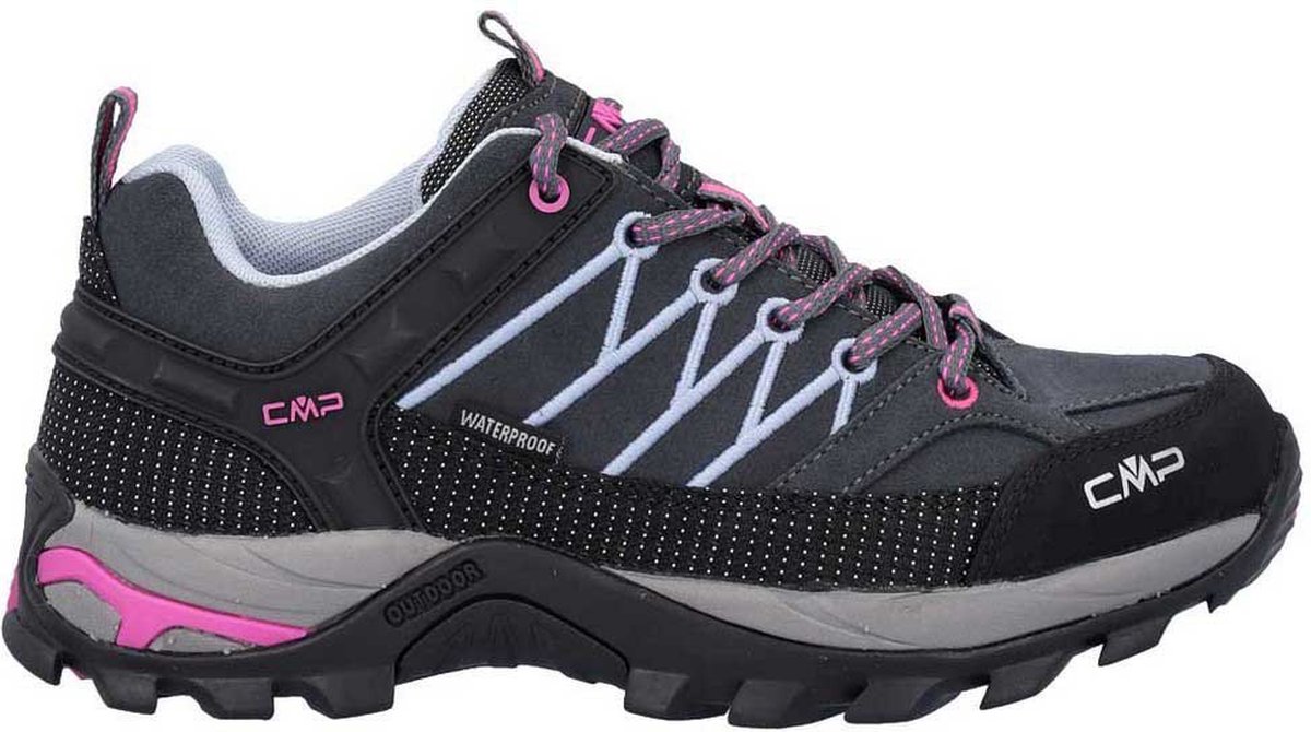 Cmp Rigel Low Wp 3q13246 Wandelschoenen Vrouw Titanium / Skyway