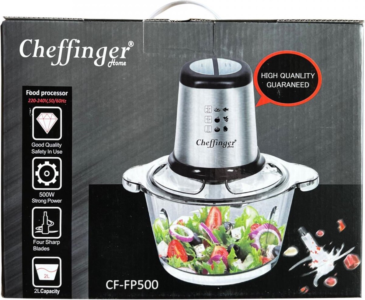 Cheffinger CFFP500 2L Food Processor 500W