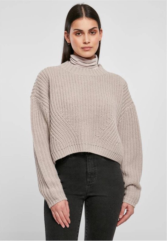 Urban Classics - Wide Oversize Sweater/trui - L - Grijs