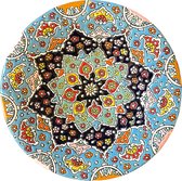 Perzisch keramisch bord - fruitschaal - Persis Treasures -30cm - Uniek bloemig Perzisch patroon