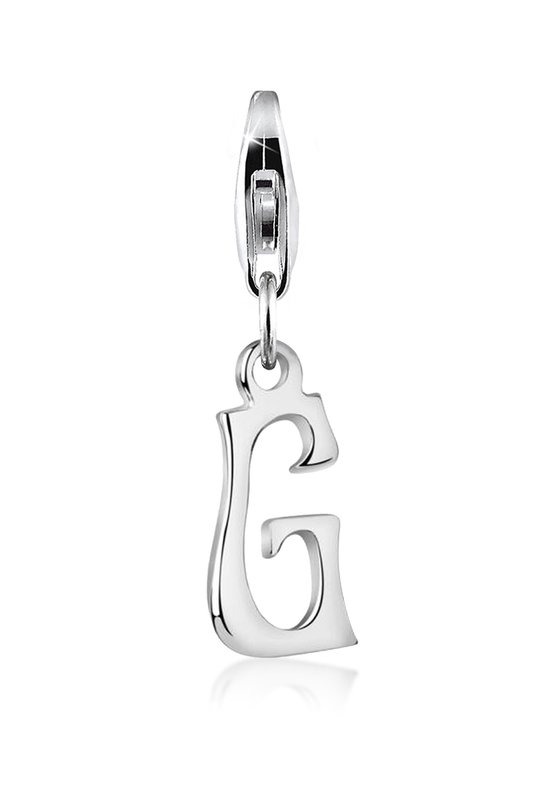 Nenalina Charm Kreuz Anhänger in 925 Sterling Silber für alle gängigen