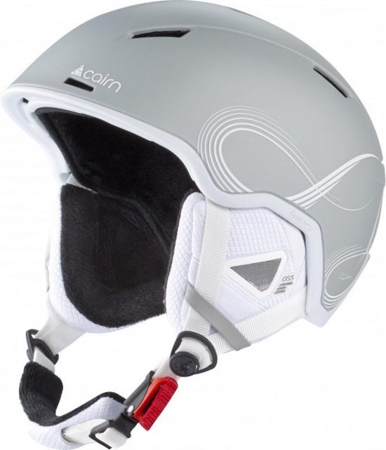 CAIRN Infinity - casque de ski - blanc argent mat - Taille 54/56 | bol