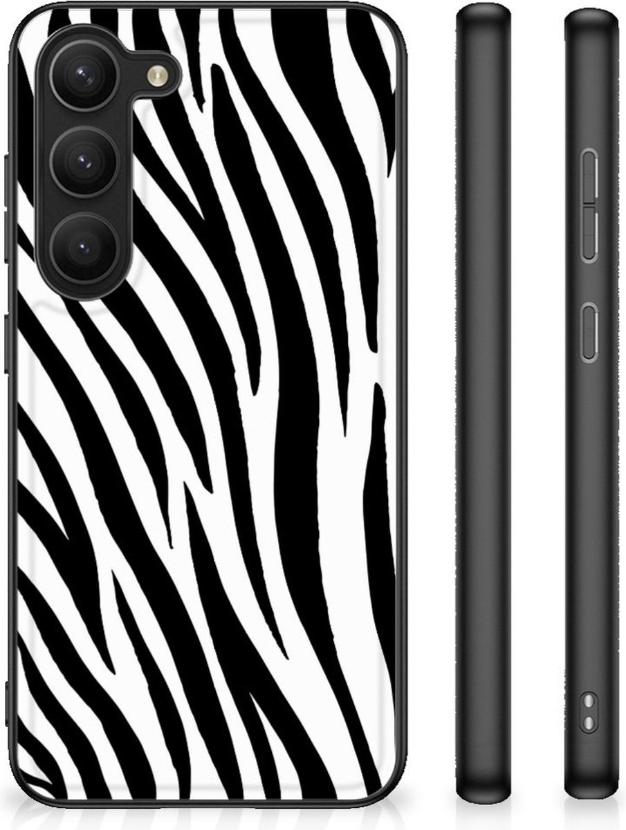 Samsung Galaxy S23 Dierenprint Telefoonhoesje Zebra