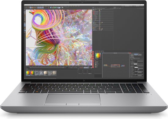 HP ZBook Fury 16 G9 Intel® Core™ i7 i7-12800HX Mobiel werkstation 40,6 cm (16") WUXGA 16 GB DDR5-SDRAM 512 GB SSD NVIDIA RTX A2000 Wi-Fi 6E (802.11ax) Windows 11 Pro Grijs