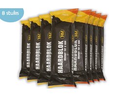 Openhaard Haardblok - haardblok 8 stuks - 2 uur per blok - aanmaakblokje met 2 uur brandduur - Open haarden hulpmiddelen