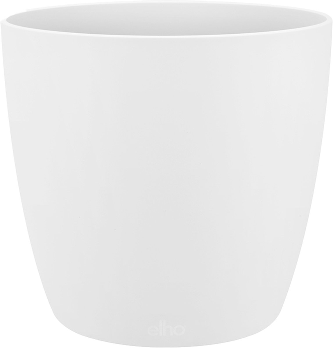 Elho Greenville Rond 20 - Bloempot voor Buiten - 19.5 x H 18.4 cm - Living Black