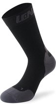 Chaussettes Lenz Compression 7.0 Mid Merino Wool Zwart Taille 42- 44