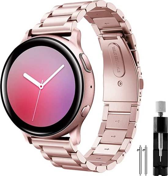 Pink metal watch sale