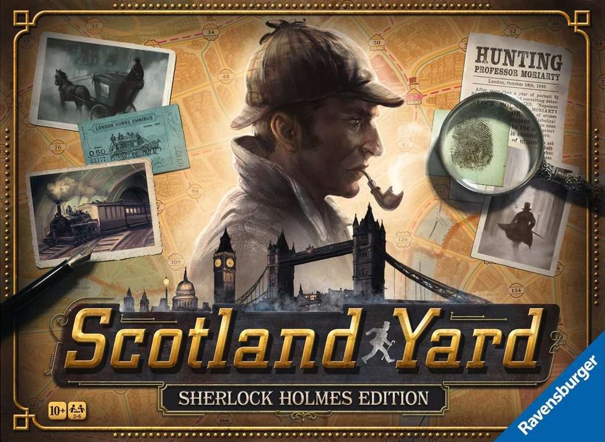 Ravensburger Scotland Yard Sherlock Holmes Editie - Bordspel — afbeelding 14