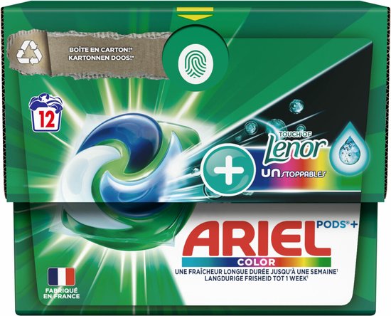 Lot économique De 52 Capsules/pods De Lessive Ariel Allin1+ Avec Parfum Lenor Unstoppables - Lavage En Machine