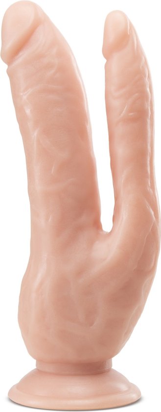 Dr. Skin - Dubbele Dildo 21 cm - Vanilla