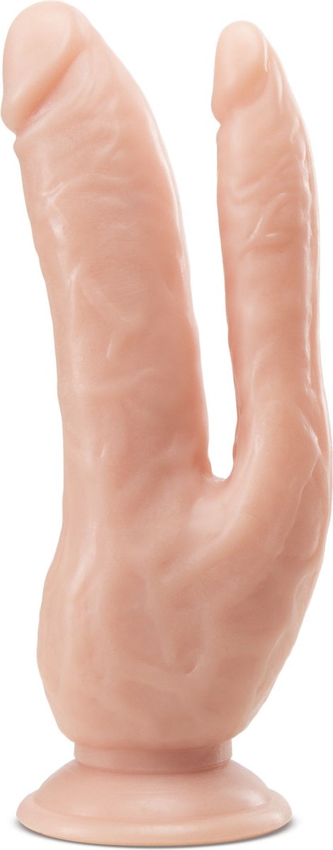 Goedkoopste Dr. Skin - Dubbele Dildo 21 cm - Vanilla