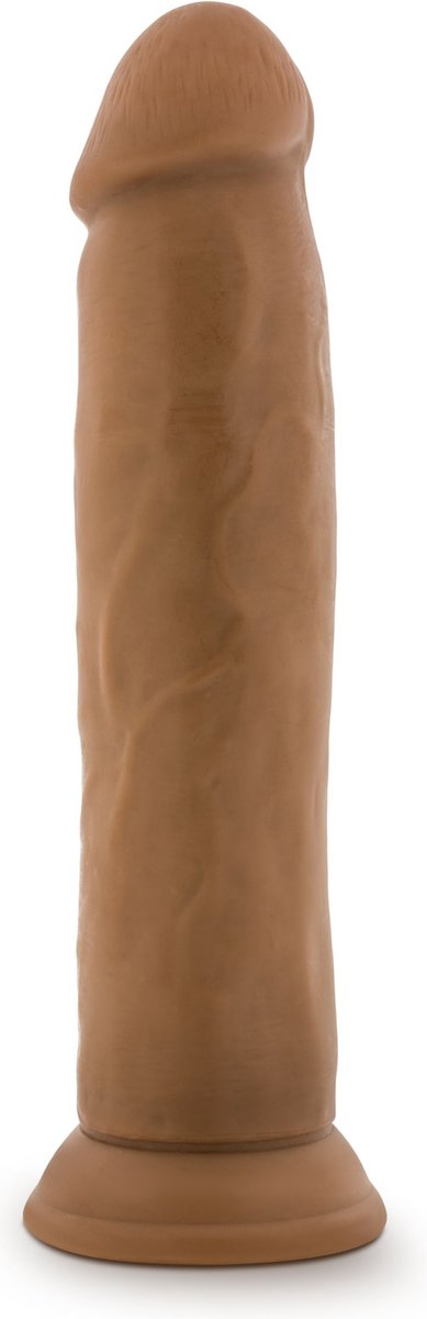 Dr. Skin - Realistische Dildo Met Zuignap 24 cm - Mocha