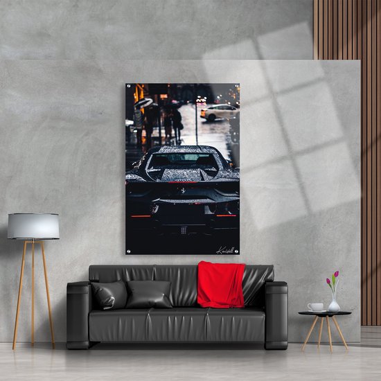 Luxe Plexiglas Schilderij Furria |60x40 | Woonkamer | Slaapkamer | Kantoor | Muziek | Design | Art | Modern | ** 5MM DIK**