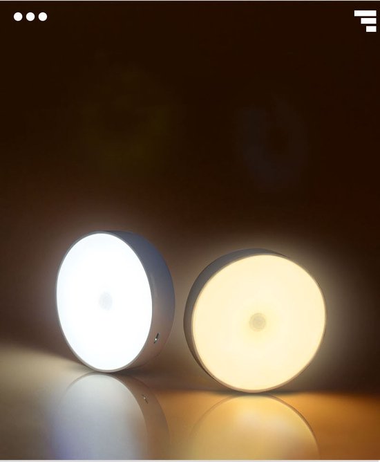 Oplaadbare LED Nachtlamp met bewegingsmelder en Magnetische bevestiging van Aigostar — afbeelding 5