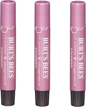 BURT'S BEES - Lip Shimmer Strawberry - 3 Pak