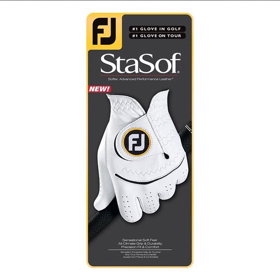 NEW - Heren Golfhandschoen - Footjoy StaSof - L — afbeelding 2