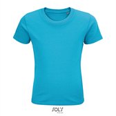 SOL'S - Pioneer Kinder T-Shirt - Aqua - 100% Biologisch Katoen - 122-128